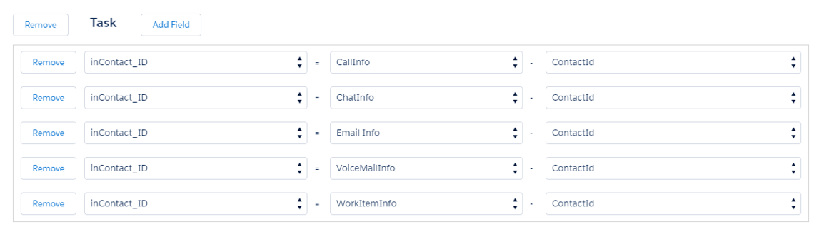 Task Object Mapping