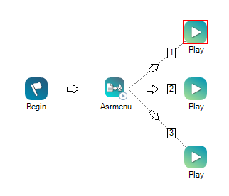 Un script de ejemplo que utiliza ASRMENU.