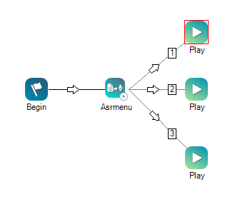 Exemple de script utilisant ASRMENU.
